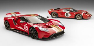 2022 Ford GT Alan Mann Heritage Edition with 1966 Ford “AM GT-1