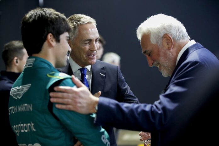 Lance Stroll, Lawrence Stroll, Martin Whitmarsh, Aston Martin