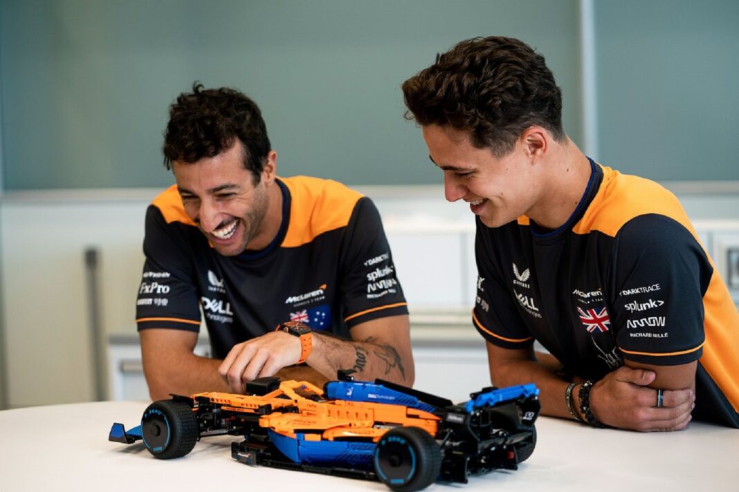 Daniel Ricciardo, Lando Norris, McLaren, LEGO