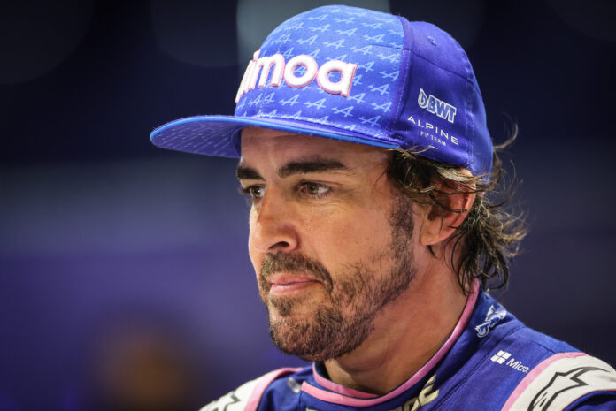 Alonso, racingline