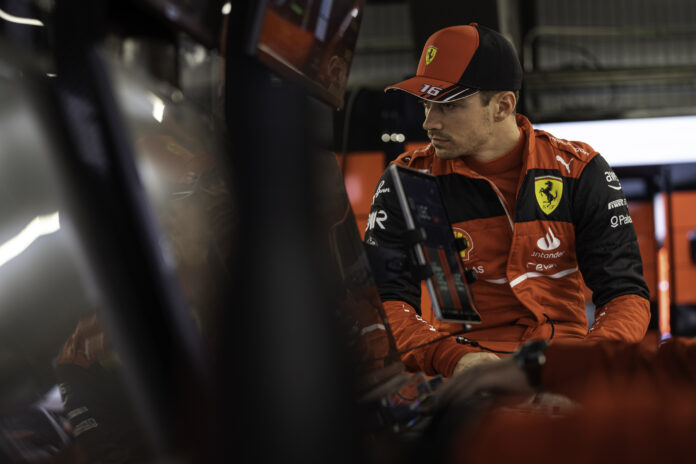 Leclerc, racingline