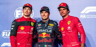 Charles Leclerc, Sergio Pérez, Carlos Sainz