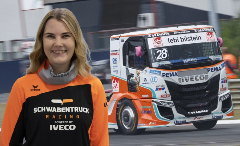 Emma Mäkinen kamionversenyzőként is bemutatkozik