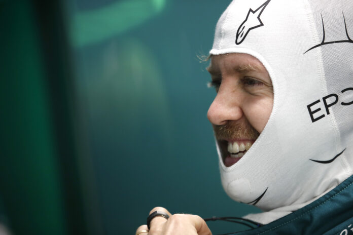 Vettel, racingline