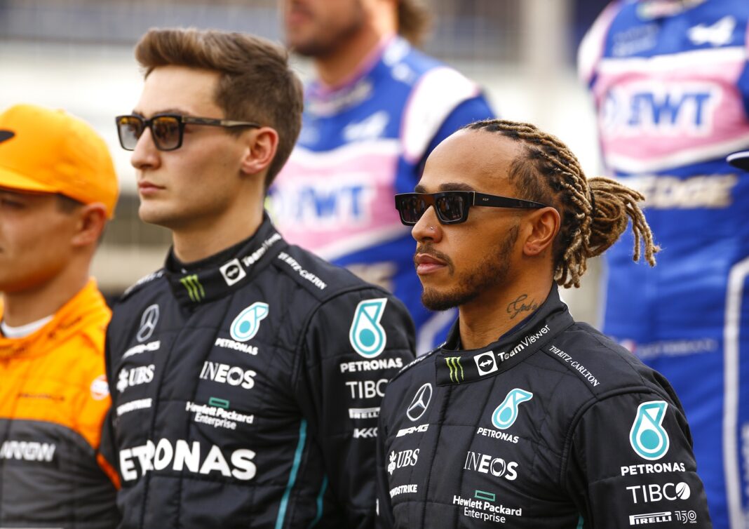 George Russell, Lewis Hamilton, Mercedes