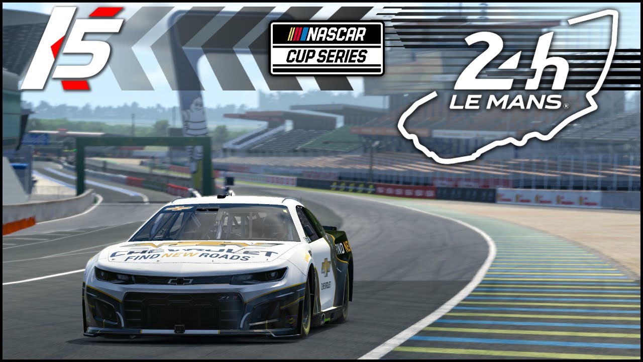Az iRacing time attack-al ünnepli a NASCAR Le Mans-i indulását