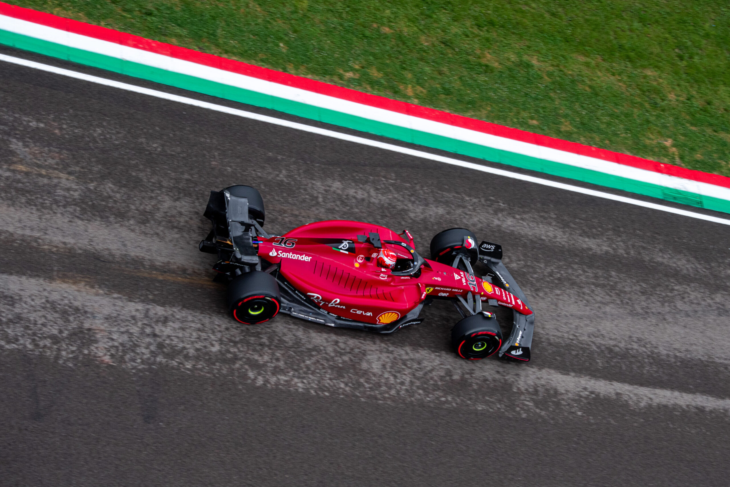 Charles Leclerc, Ferrari, Imola