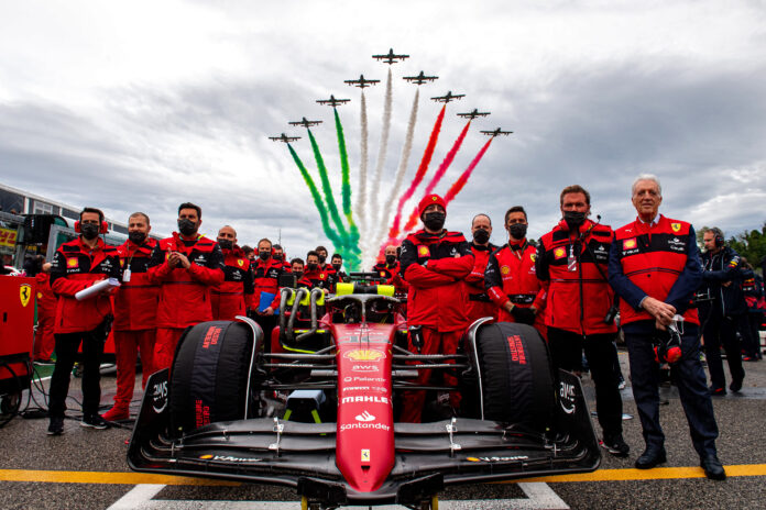 Charles Leclerc, Ferrari, Imola, szerelők