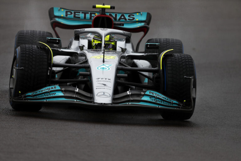 Lewis Hamilton, Mercedes, Imola