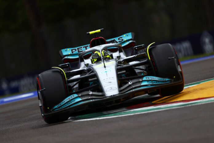 Lewis Hamilton, Mercedes, Imola