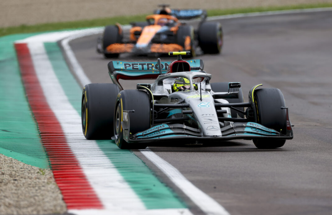 Lewis Hamilton, Mercedes, Imola
