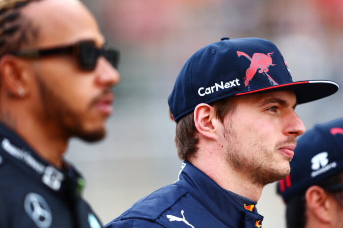 Lewis Hamilton, Max Verstappen, Mercedes, Red Bull, Bahreini Nagydíj