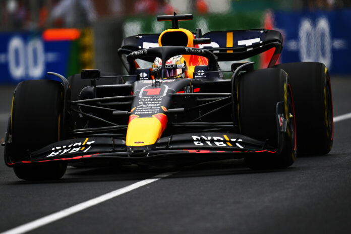 Verstappen, racingline