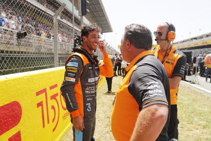 Daniel Ricciardo, Zak Brown