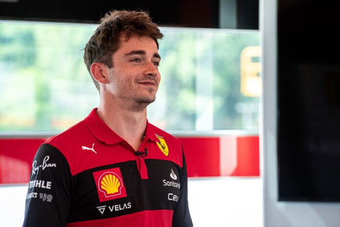 Leclerc, racingline