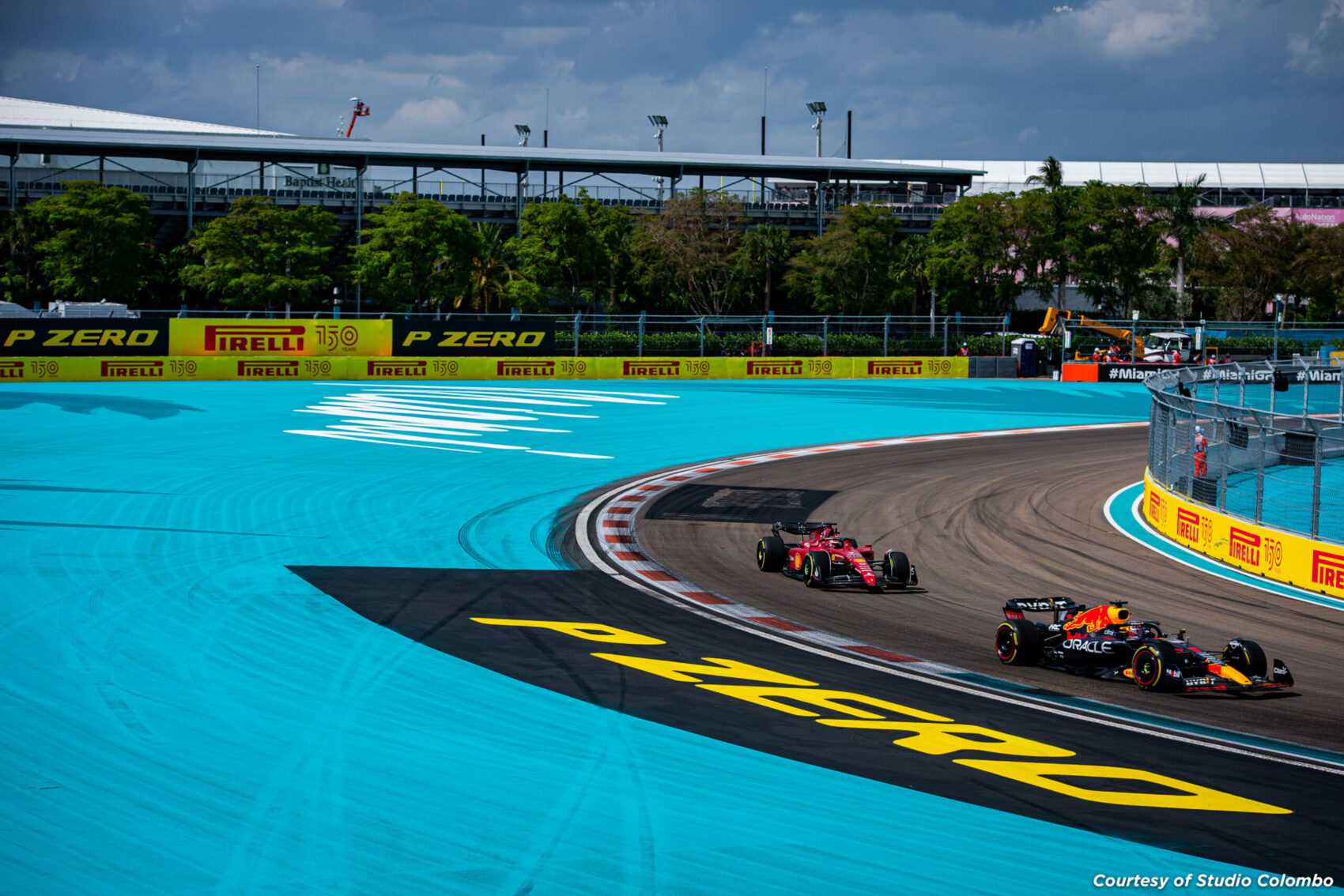 Max Verstappen, Red Bull, Charles Leclerc, Ferrari, Miami Nagydíj