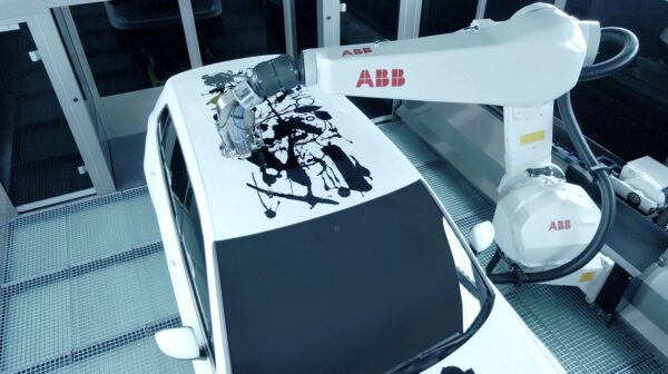 ABB Robotics Art car