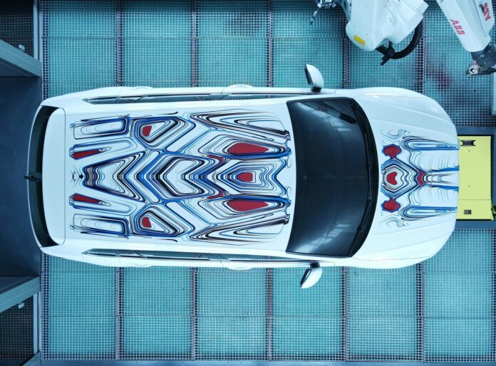 ABB Robotics Art car