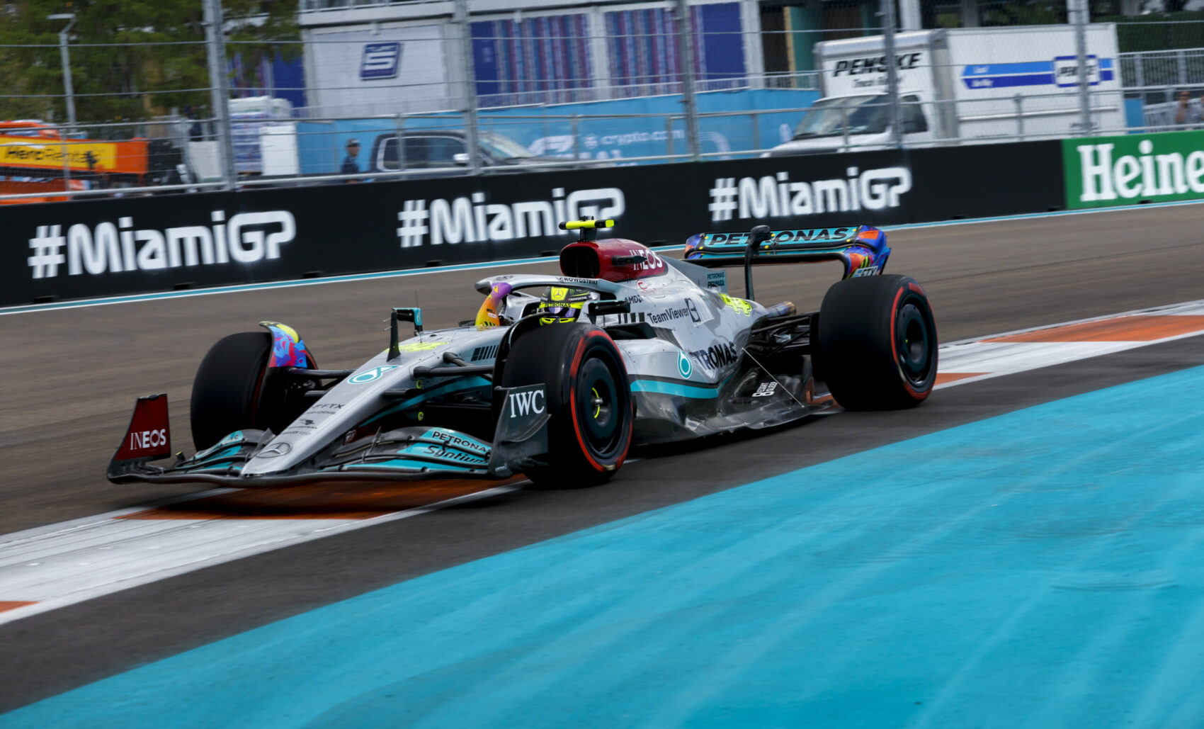 Lewis Hamilton, Mercedes, Miami Nagydíj