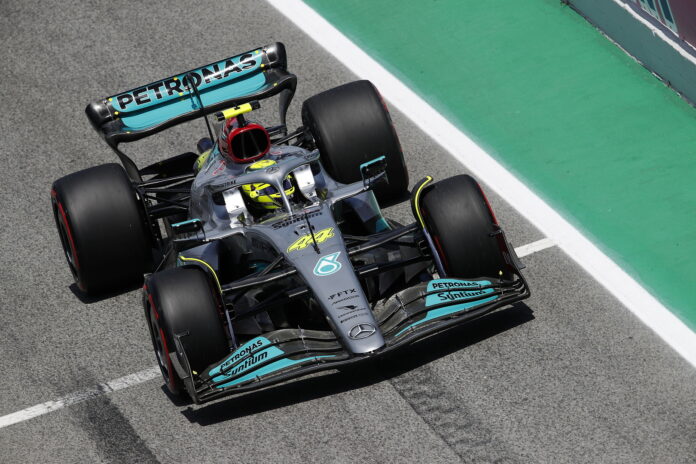 Lewis Hamilton, Mercedes, Spanyol Nagydíj