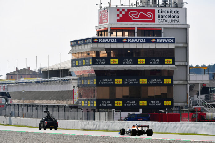 Barcelona, Spanyol Nagydíj, racingline