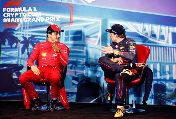 charles leclerc, max verytappen