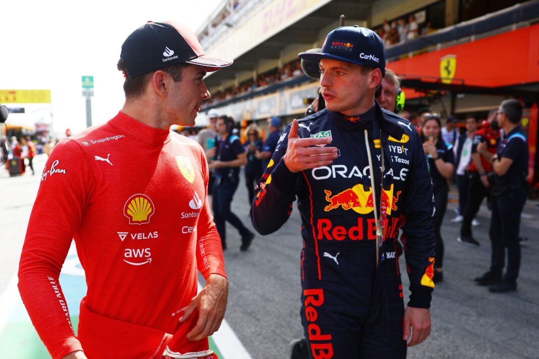 Charles Leclerc, Max Verstappen, Ferrari, Red Bull, drive to survive