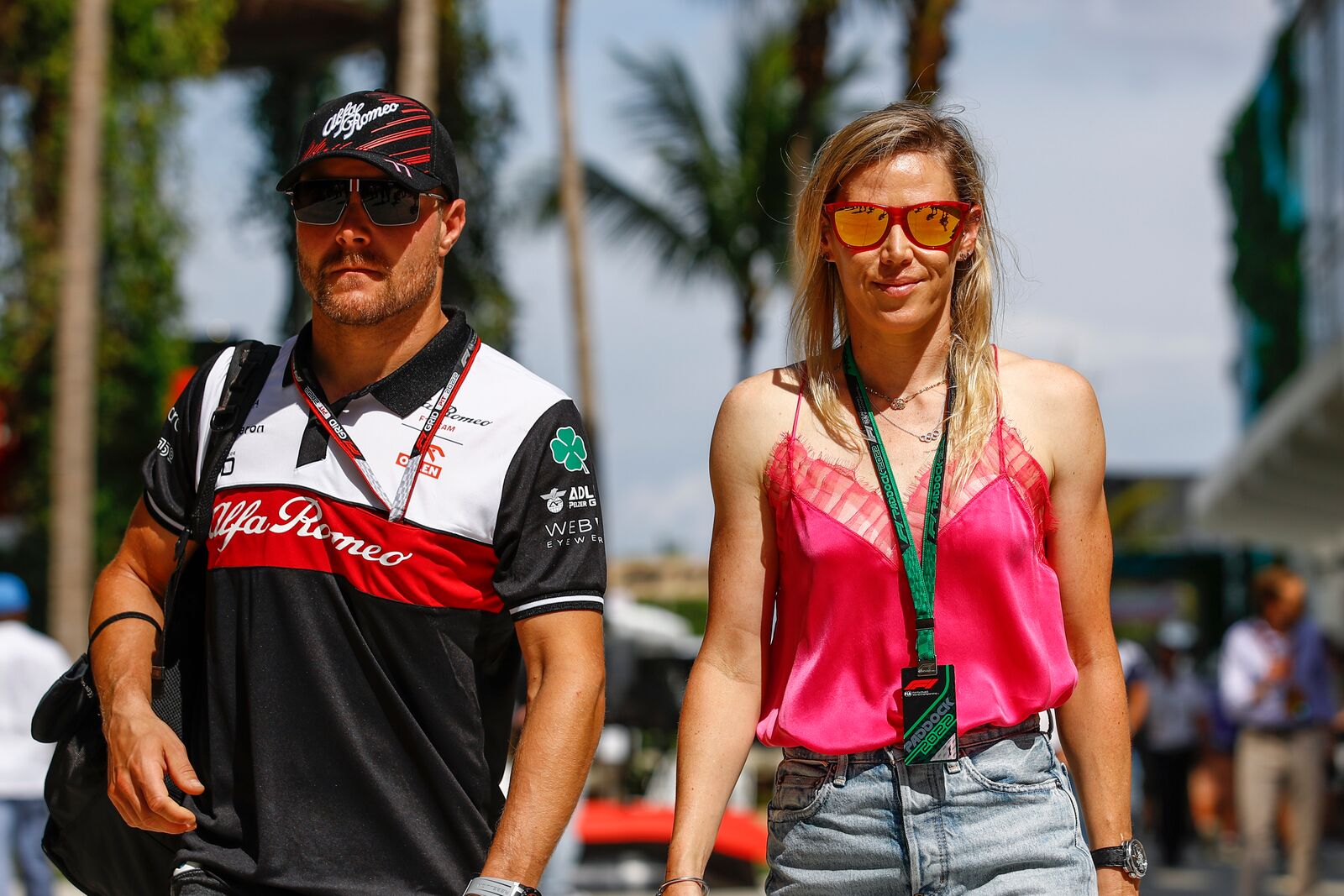 Kerékpáros legendával tekert és ivott Valtteri Bottas