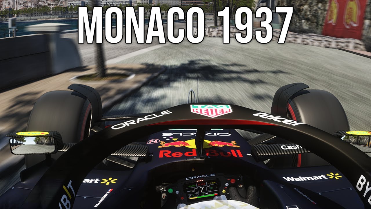 Verstappen autója a 30-as évek Monacójában? IGEN!