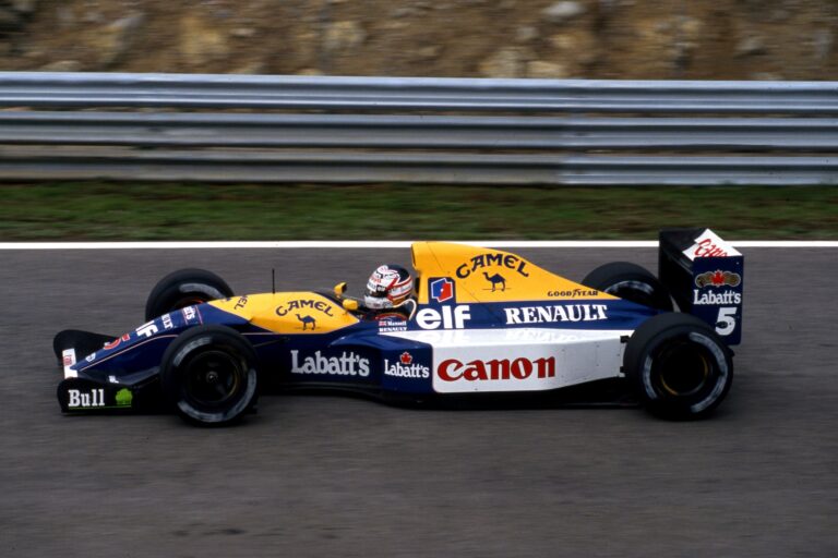 Mansell újra vezette a hihetetlen Ferrariját és a Williamsét