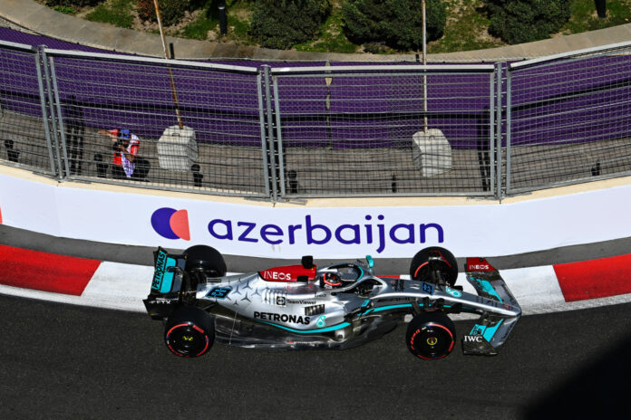 George Russell, Mercedes, Azerbajdzsáni Nagydíj