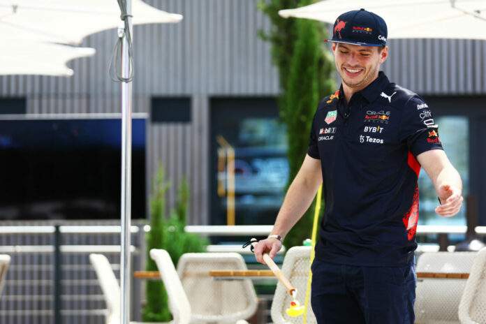 Verstappen, racingline