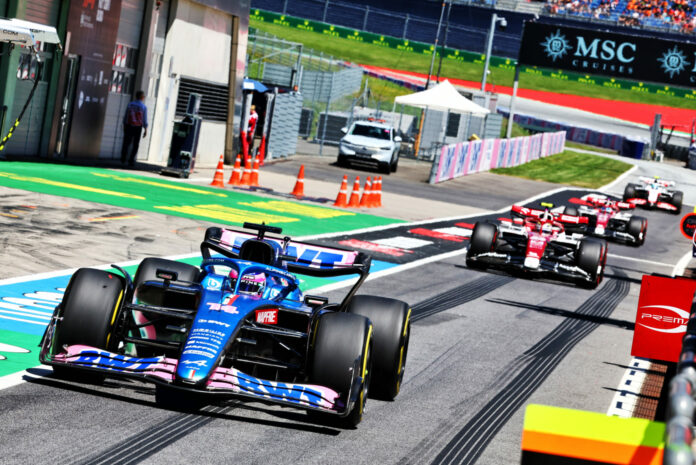 Fernando Alonso, Alpine, Osztrák Nagydíj