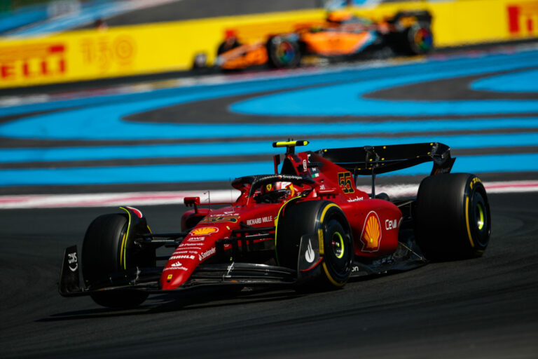 Carlos Sainz, Ferrari, Francia Nagydíj