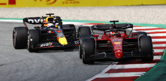 Charles Leclerc, Max Verstappen, Ferrari, Red Bull, Osztrák Nagydíj