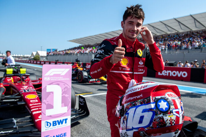 Charles Leclerc, Ferrari, Francia Nagydíj