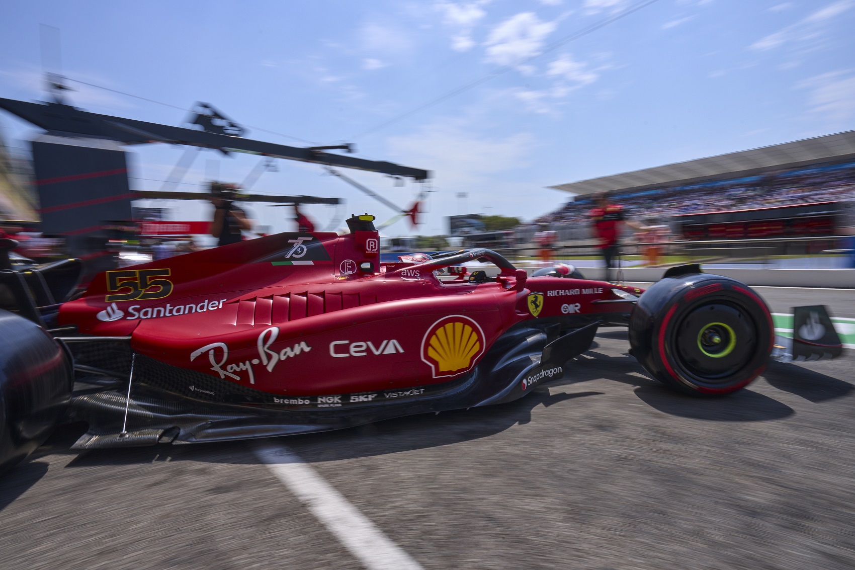 A nézőknél Sainz fölényes győzelmet aratott Franciaországban