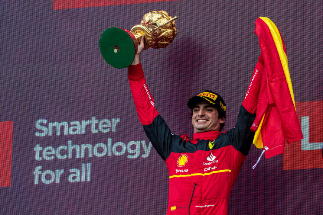 Carlos Sainz, Ferrari, Brit Nagydíj