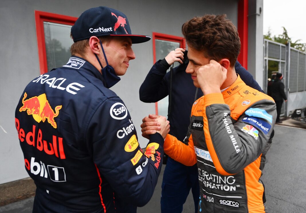 Max Verstappen, Lando Norris