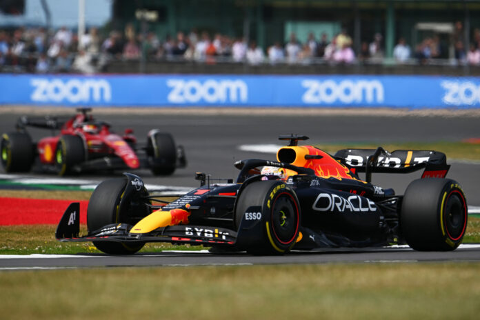 Max Verstappen, Red Bull, Charles Leclerc, Ferrari, Brit Nagydíj, Vasseur