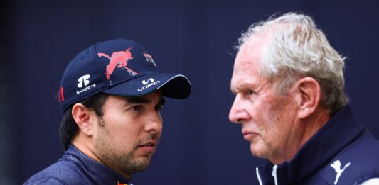 Sergio Pérez, Helmut Marko, Red Bull