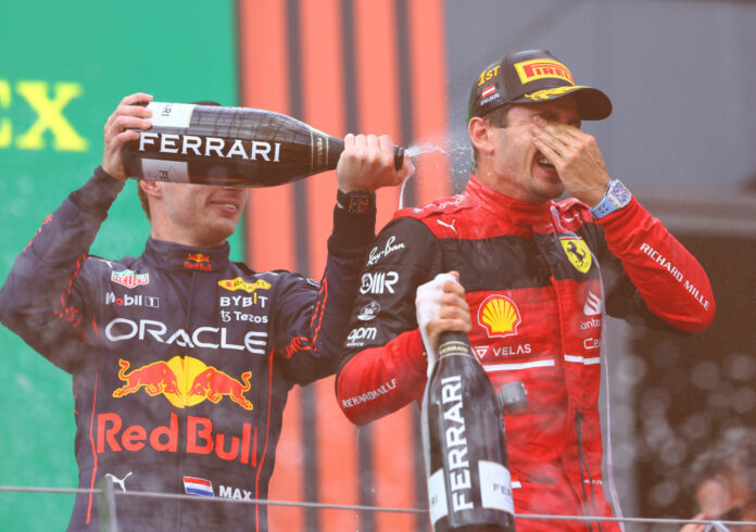 Max Verstappen, Charles Leclerc