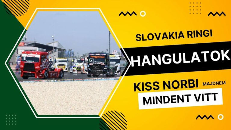 Kamionos jelenetek, hangulatok, stunt show, és F1-es demo Szlovákiából
