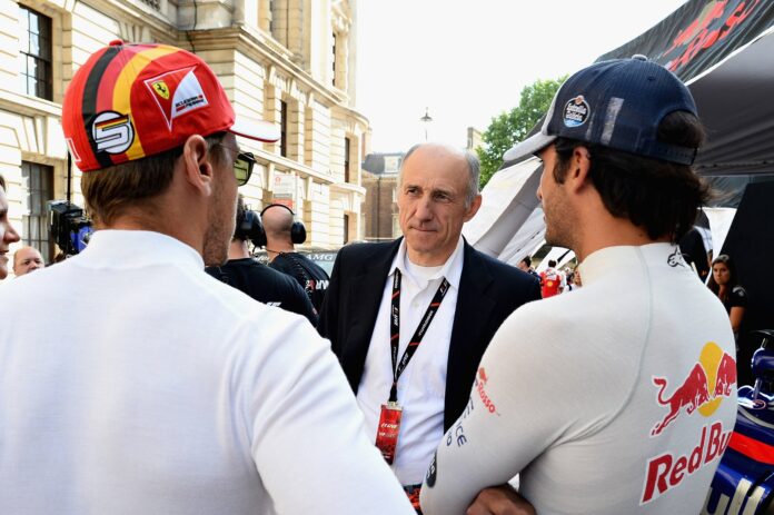 sebastian vettel, franz tost, carlos sainz