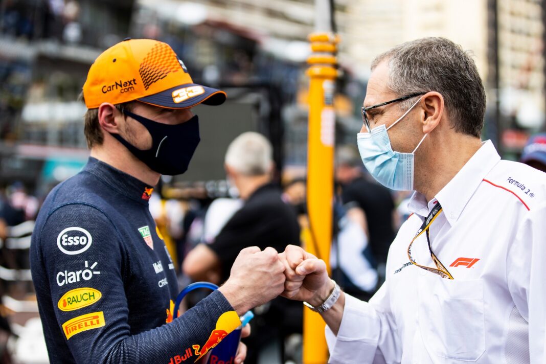 stefano domenicali, max verstappen, f1