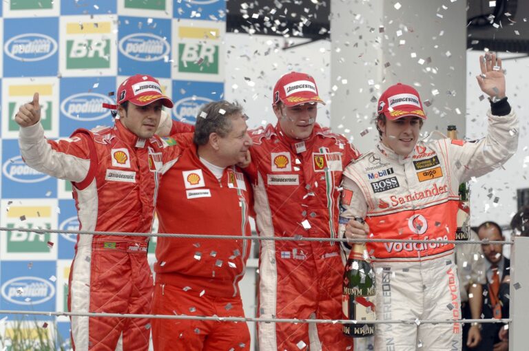 Kimi Räikkönen, Jean Todt, Felipe Massa, Ferrari, Fernando Alonso