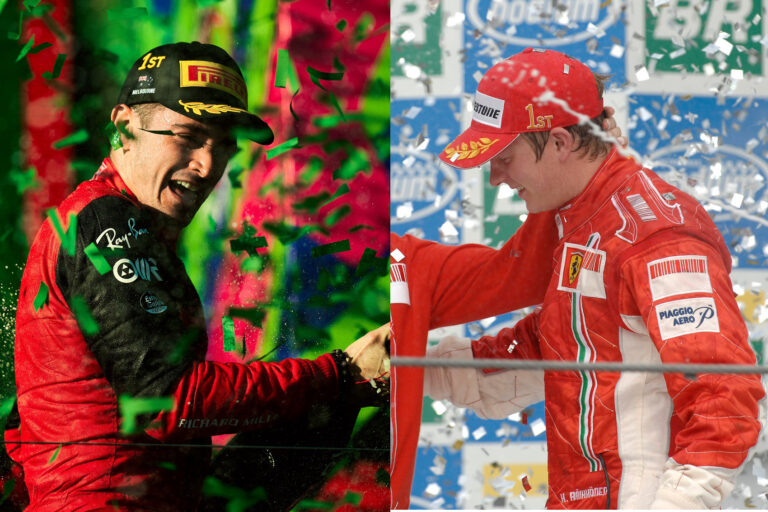 Leclerc, Räikkönen