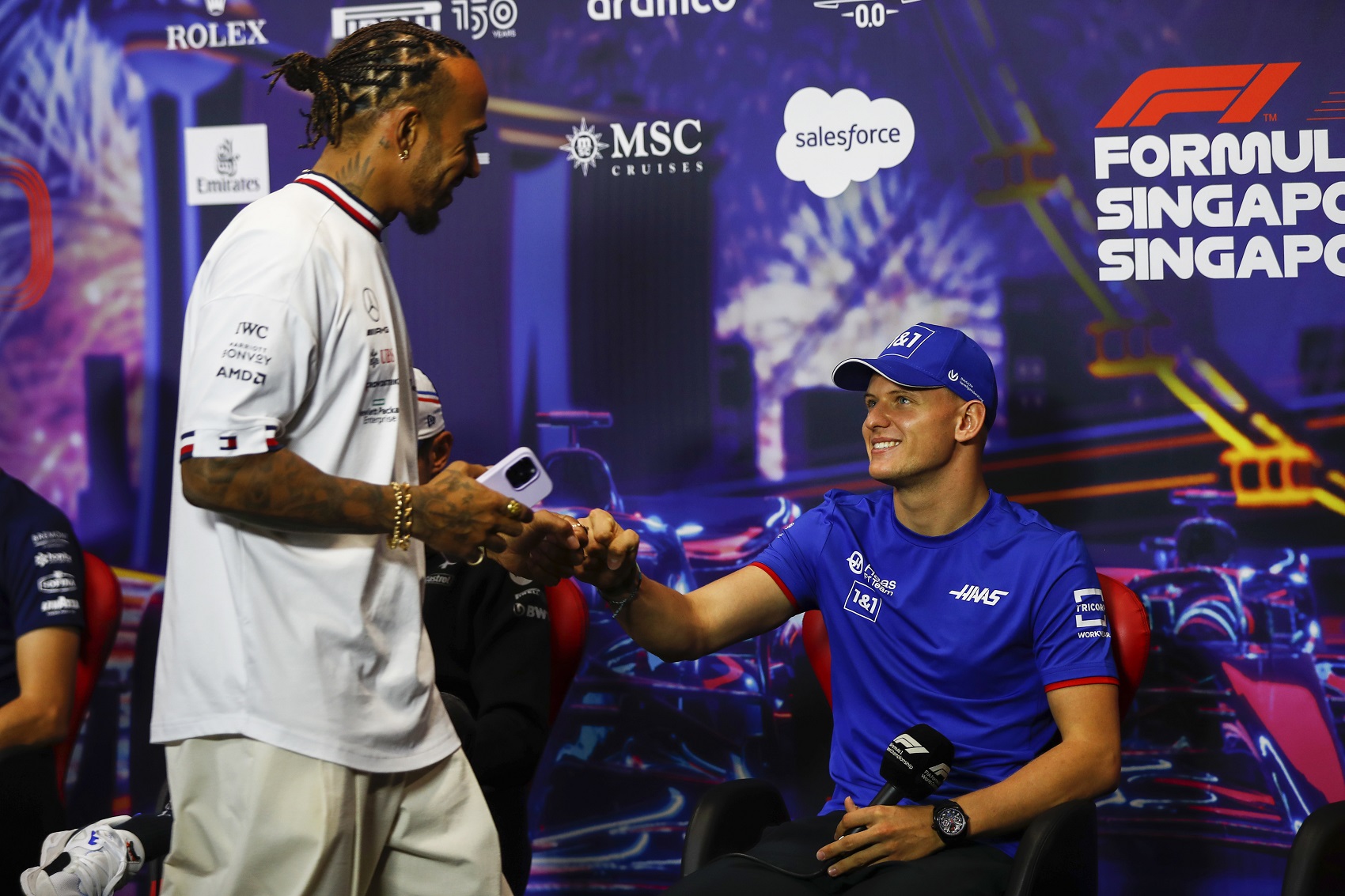 Hamilton először beszélt a már mercedeses Mick Schumacherről