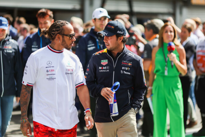 Lewis Hamilton, Sergio Pérez