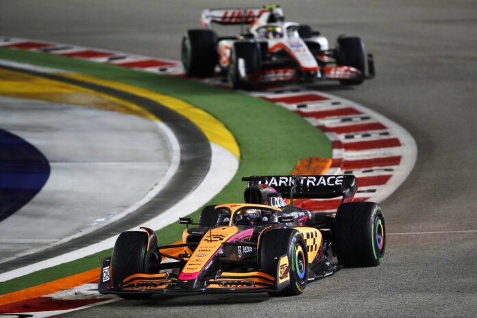 Daniel Ricciardo Szingapúr